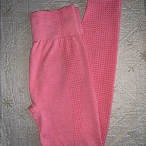 Pink Vital Seamless Leggings